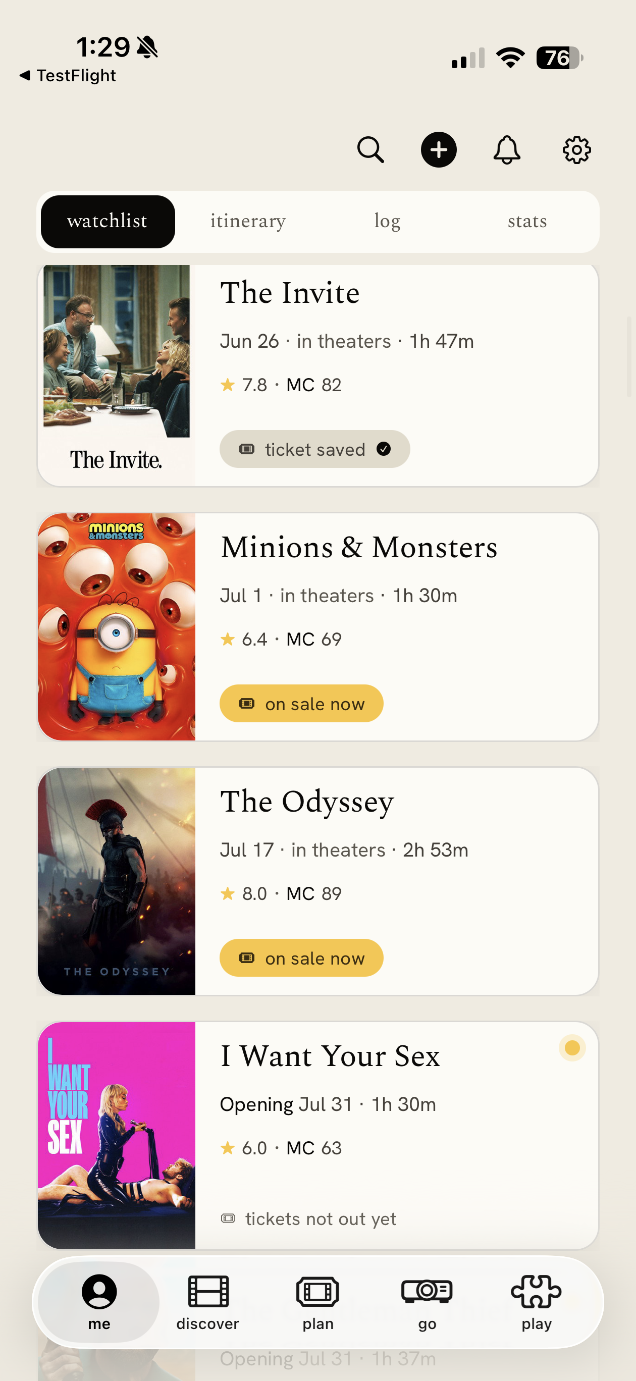 the watchlist